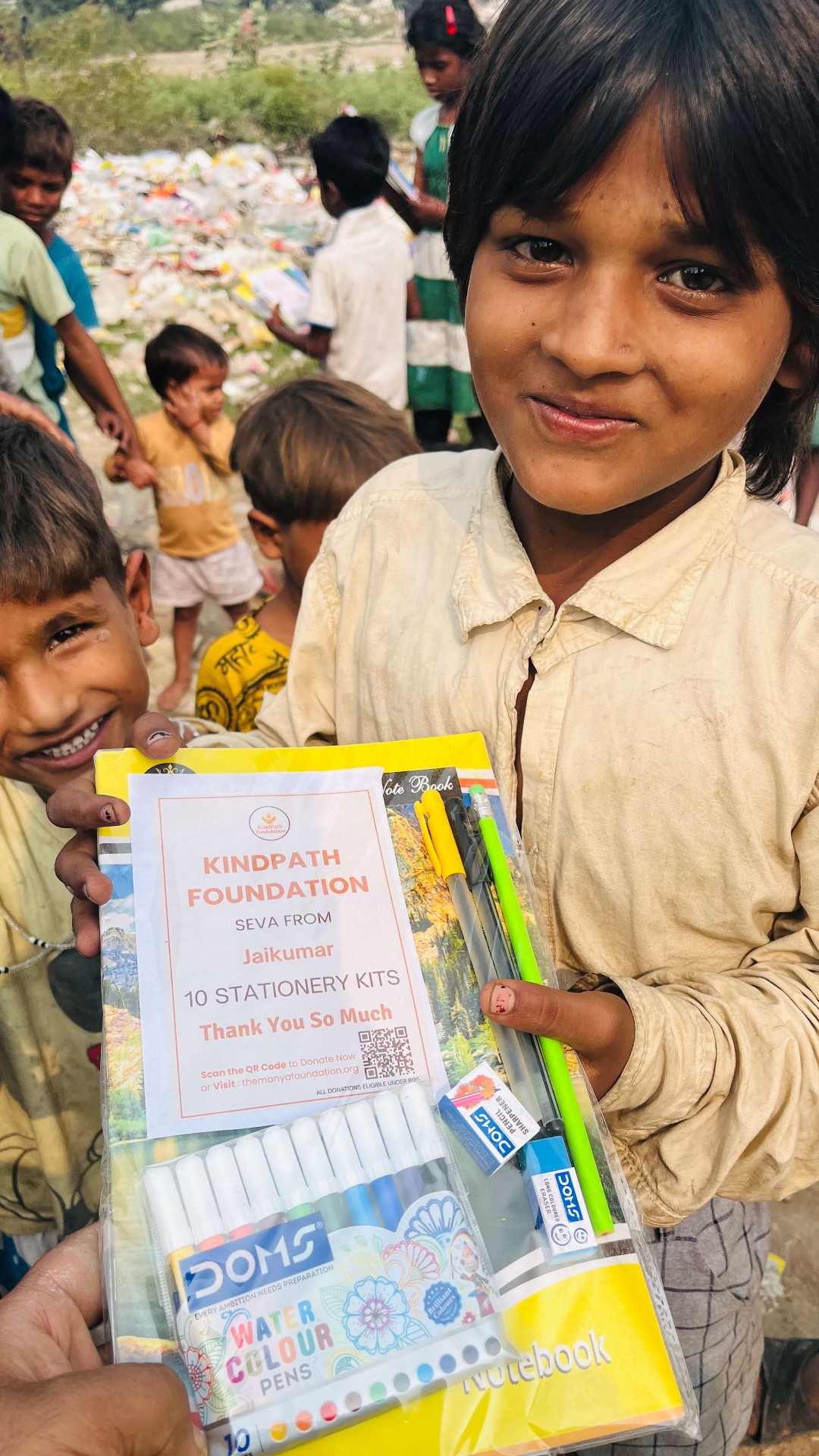 Kindpath Foundation drive moment 1