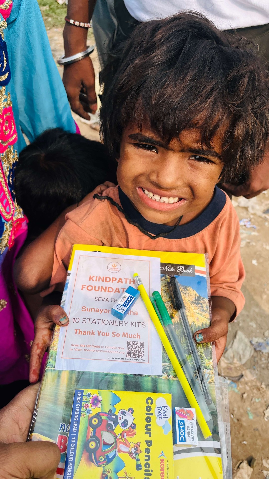 Kindpath Foundation drive moment 3