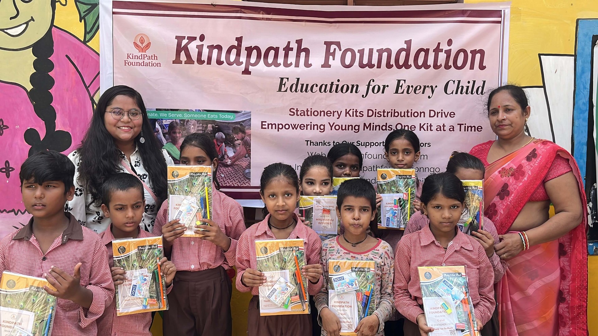 Kindpath Foundation drive moment 4