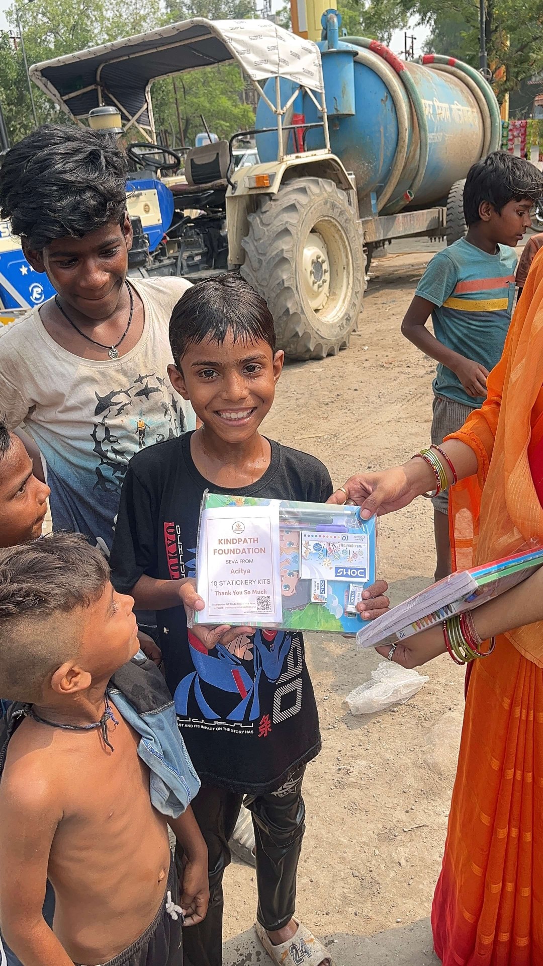 Kindpath Foundation drive moment 4