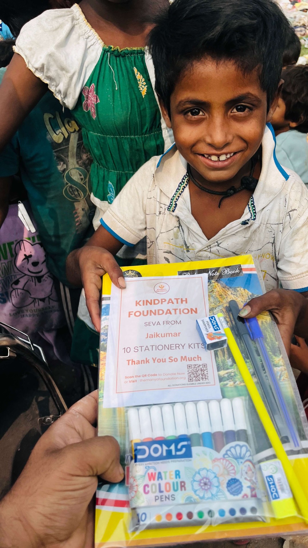 Kindpath Foundation drive moment 2